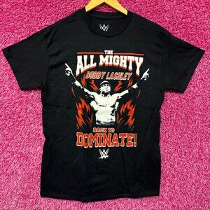 The All Mighty Bobby Lashley Back 2 Dominate WWE Promo Tee M